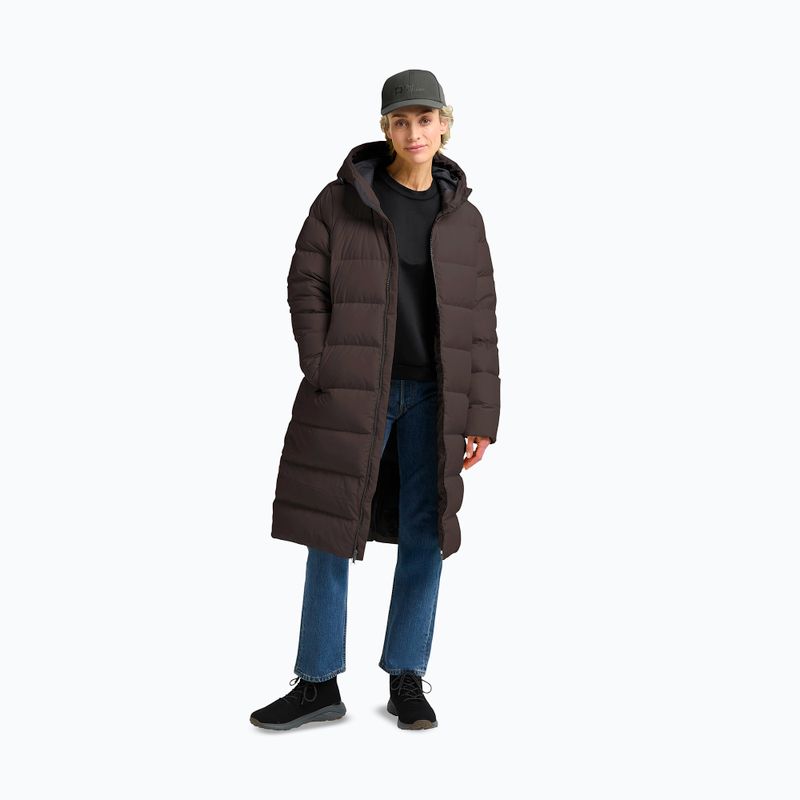 Жіноча пухова куртка Jack Wolfskin Frozen Palace peat 2