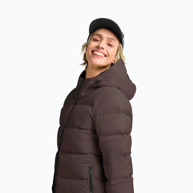 Жіноча пухова куртка Jack Wolfskin Frozen Palace peat 4
