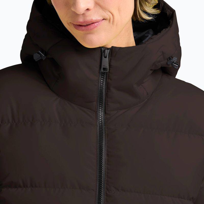 Жіноча пухова куртка Jack Wolfskin Frozen Palace peat 6
