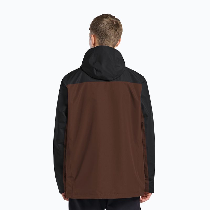 Чоловіча куртка 3в1 Jack Wolfskin Taubenberg 3In1 hot choc 3