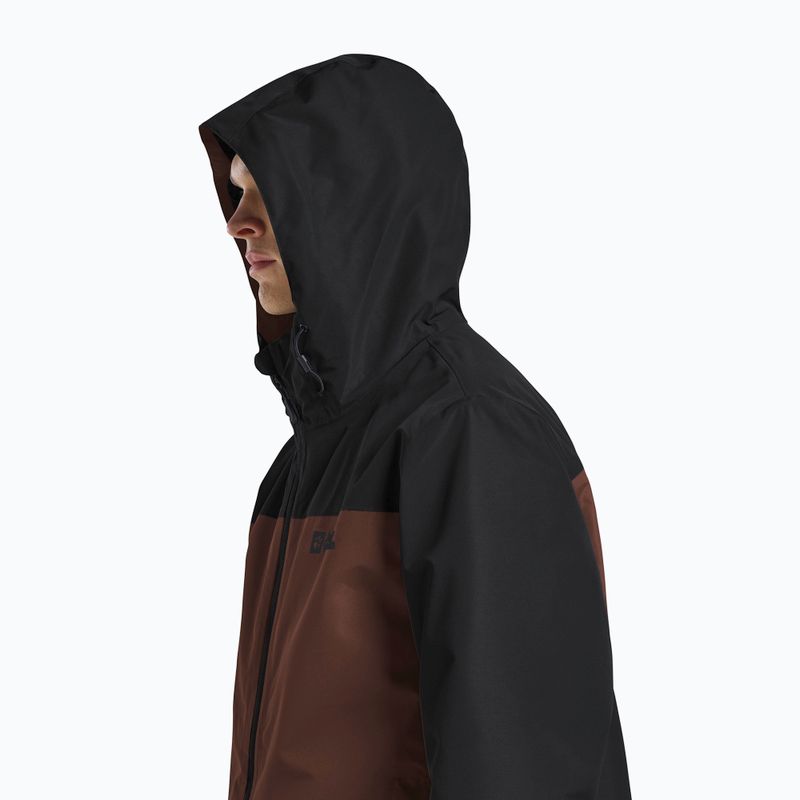 Чоловіча куртка 3в1 Jack Wolfskin Taubenberg 3In1 hot choc 7