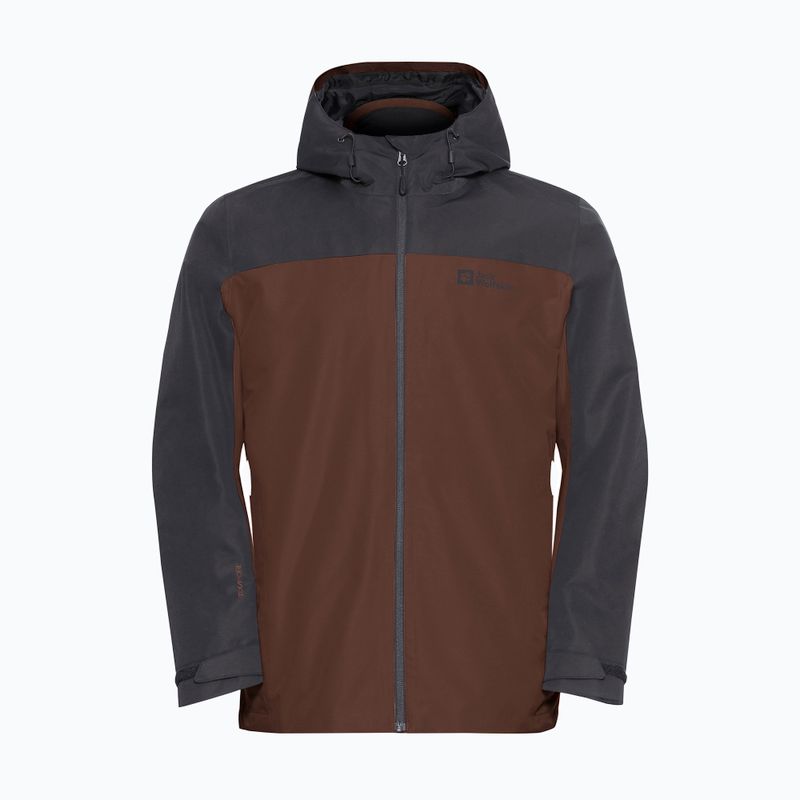 Куртка 3в1 чоловіча Jack Wolfskin Taubenberg 3In1 hot choc 10
