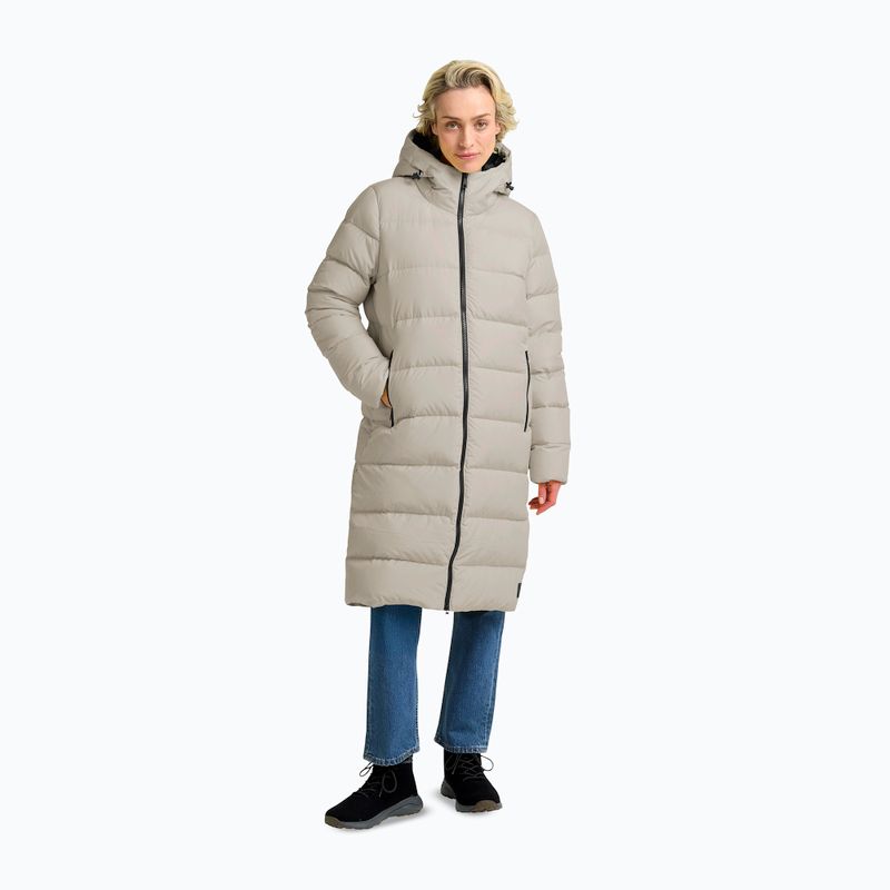 Жіноча пухова куртка Jack Wolfskin Frozen Palace блідо-піщаний