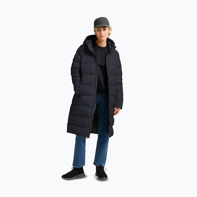 Пуховик жіночий Jack Wolfskin Frozen Palace Coat dark navy 3