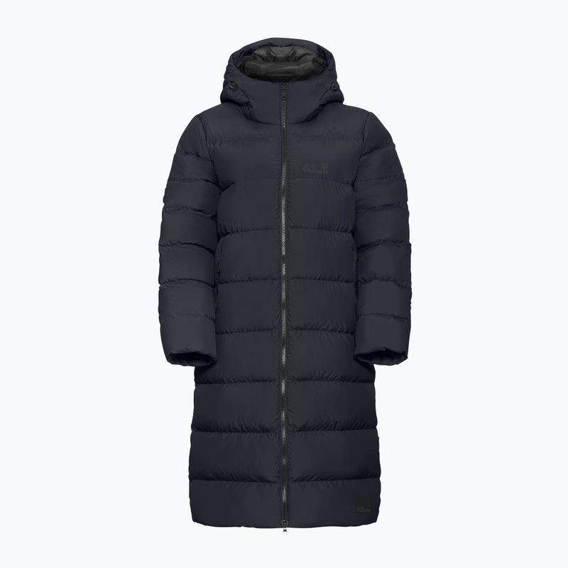 Пуховик жіночий Jack Wolfskin Frozen Palace Coat dark navy 9