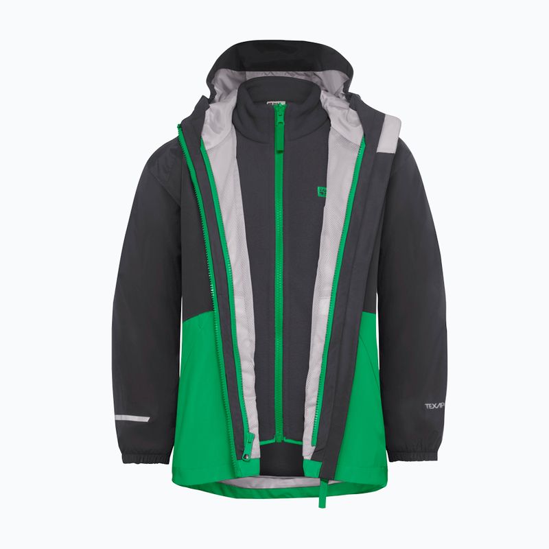 Куртка 3в1 дитяча Jack Wolfskin Iceland 3IN1 mystic geen 3