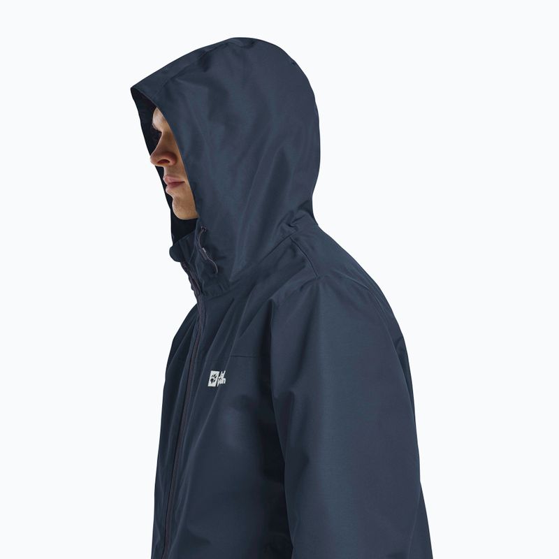 Чоловіча куртка 3в1 Jack Wolfskin Taubenberg 3In1 midnight sky 7