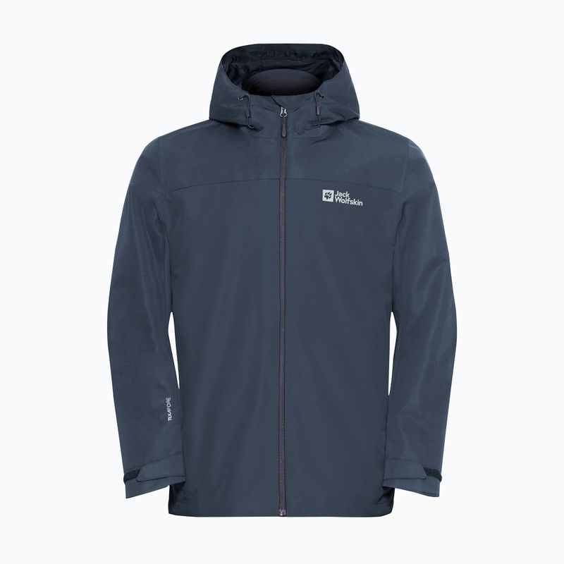 Чоловіча куртка 3в1 Jack Wolfskin Taubenberg 3In1 midnight sky 10