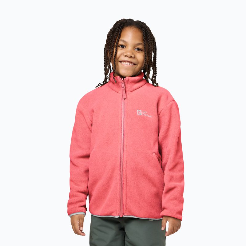 Дитяча куртка 3в1 Jack Wolfskin Iceland 3IN1 sunset coral 10