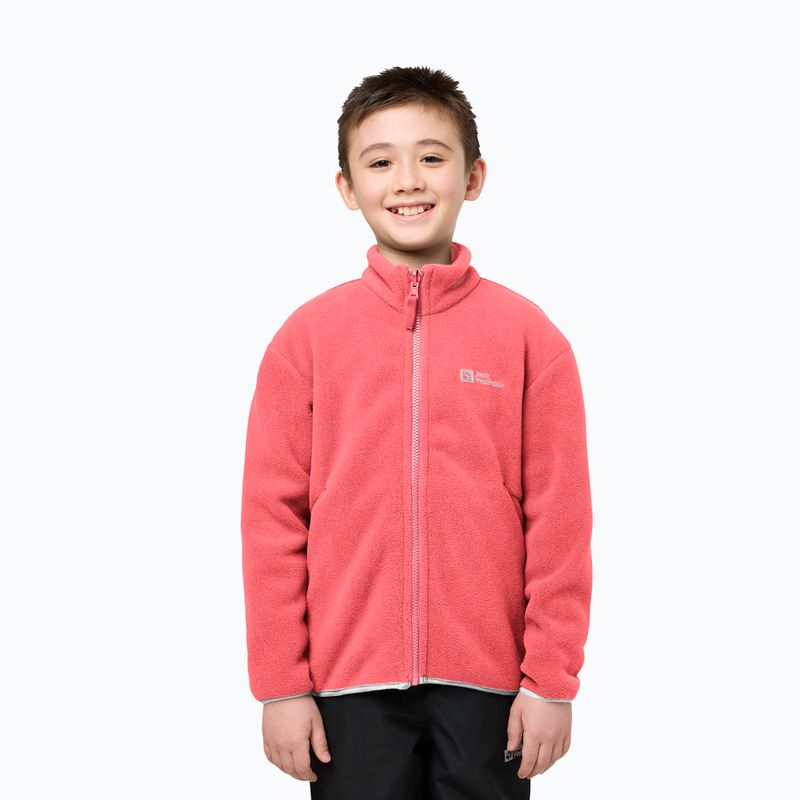 Куртка 3в1 дитяча Jack Wolfskin Iceland 3IN1 sunset coral 15