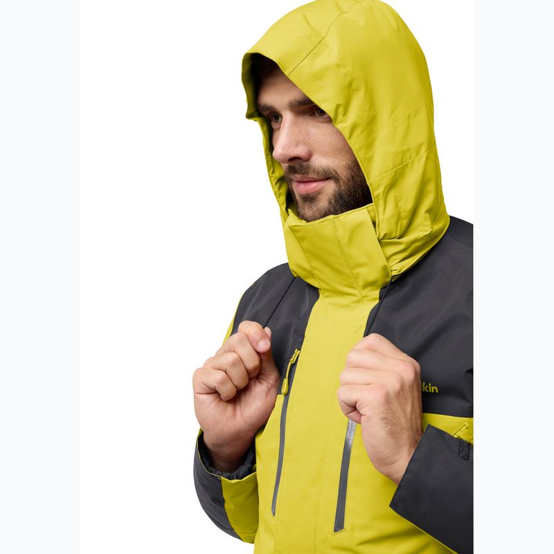 Куртка 3в1 чоловіча Jack Wolfskin Jasper 3In1 chartreuse 8