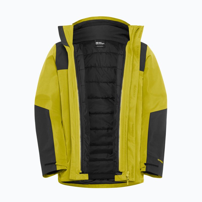 Куртка 3в1 чоловіча Jack Wolfskin Jasper 3In1 chartreuse 21
