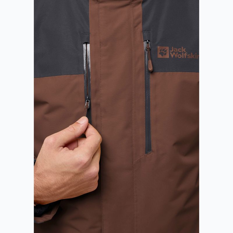 Куртка 3в1 чоловіча Jack Wolfskin Jasper 3In1 hot choc 14