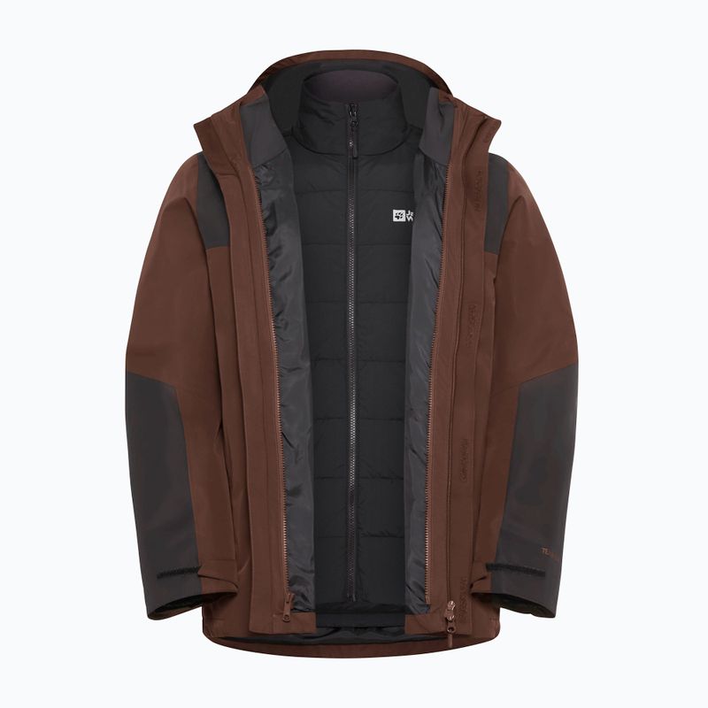 Куртка 3в1 чоловіча Jack Wolfskin Jasper 3In1 hot choc 21