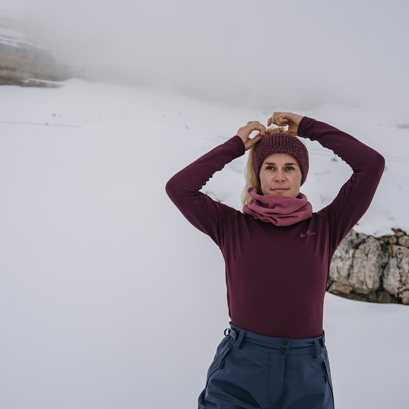 Жіноча термоактивна кофта Jack Wolfskin Infinite Warm amaranth 5