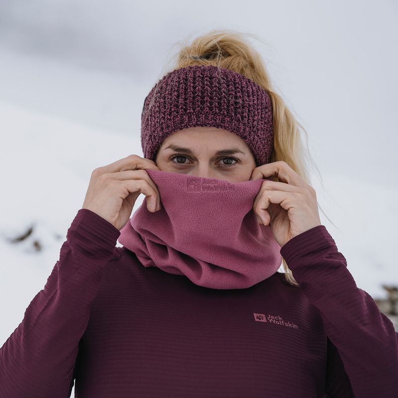 Лонгслів термічний жіночий Jack Wolfskin Infinite Warm amaranth 6