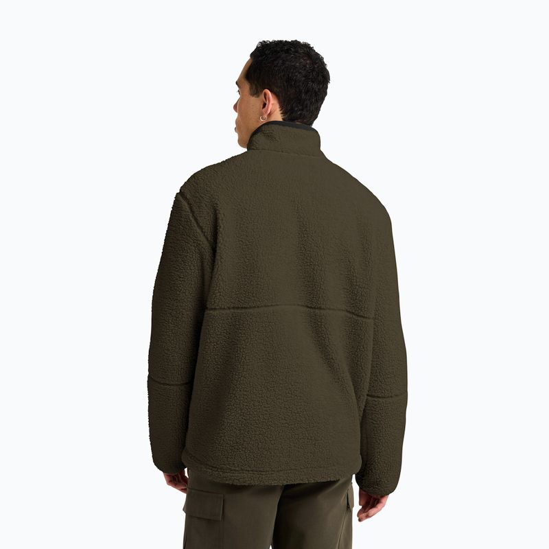 Кофта флісова чоловіча Jack Wolfskin Stone Lite obsidian moss 3