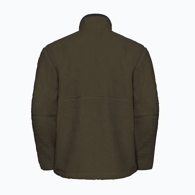 Кофта флісова чоловіча Jack Wolfskin Stone Lite obsidian moss 8