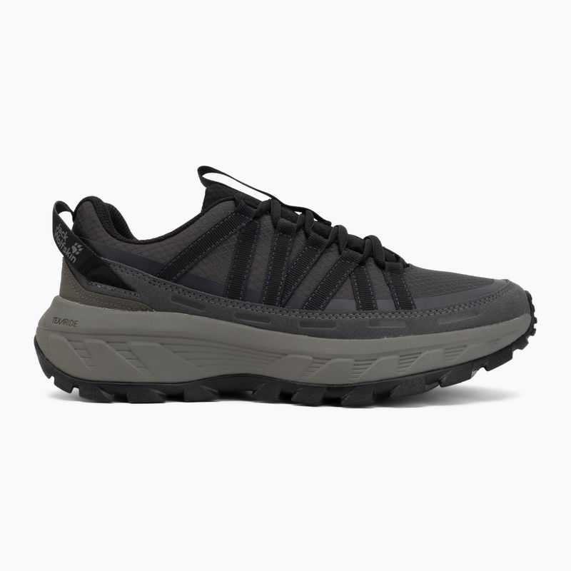 Кросівки туристичні жіночі Jack Wolfskin Wild Hike Texapore Low black/phgantom 2