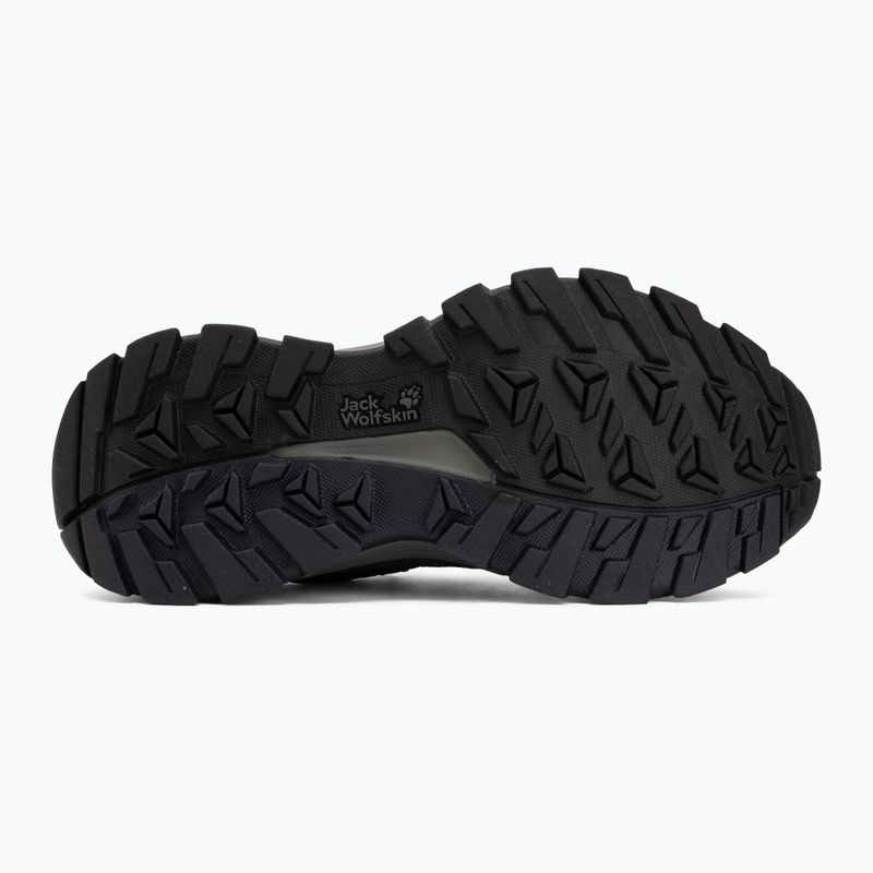 Кросівки туристичні жіночі Jack Wolfskin Wild Hike Texapore Low black/phgantom 4