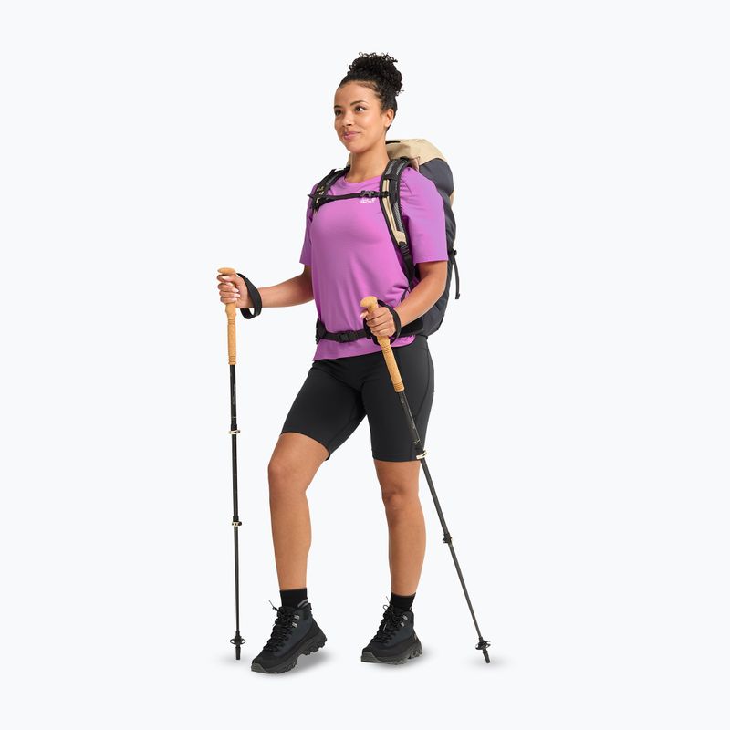 Шорти трекінгові жіночі Jack Wolfskin Wildstride black 2