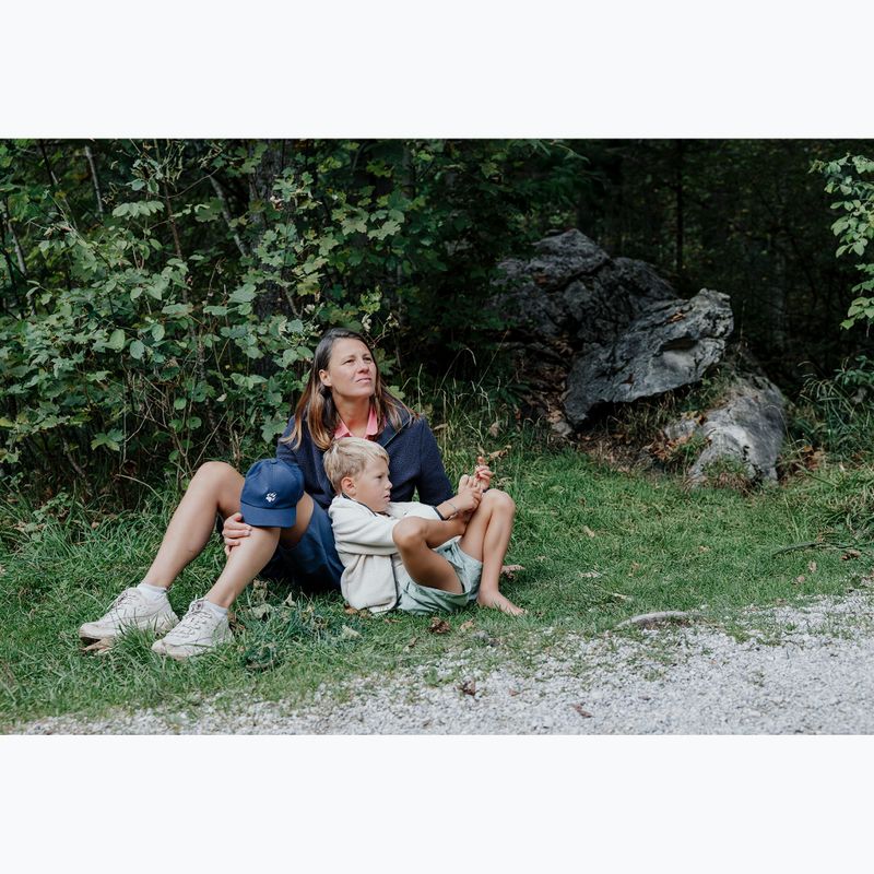 Кофта флісова жіноча Jack Wolfskin Lite Curl Full Zip dark navy 9