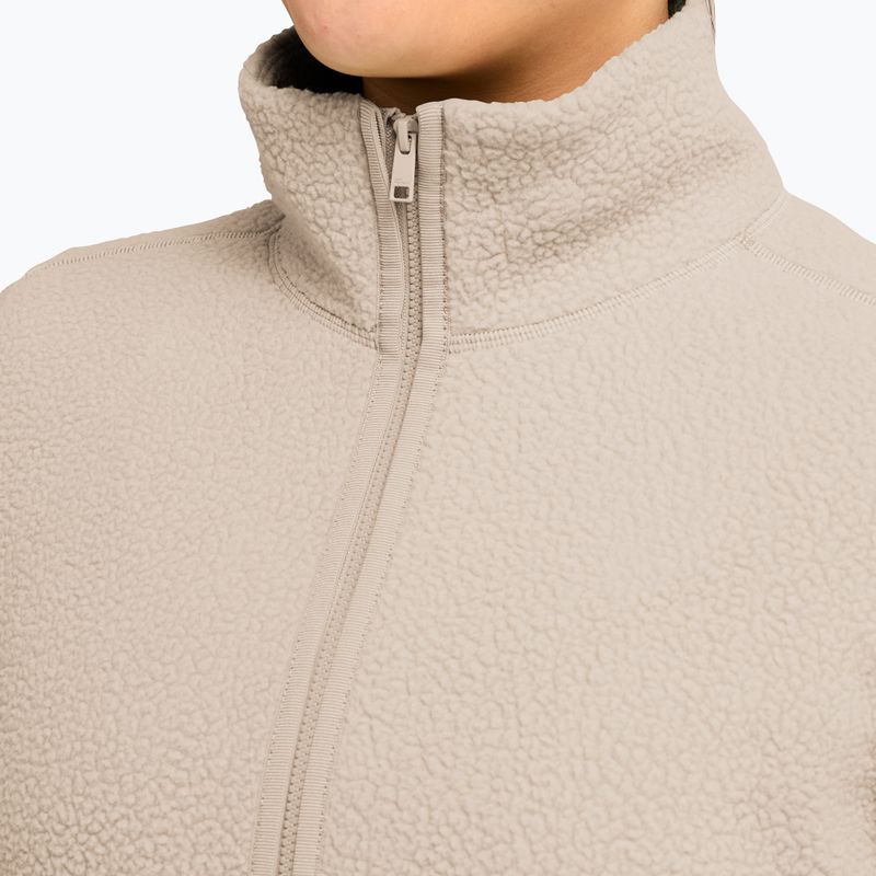 Кофта флісова жіноча Jack Wolfskin Lite Curl Full Zip oyster 4