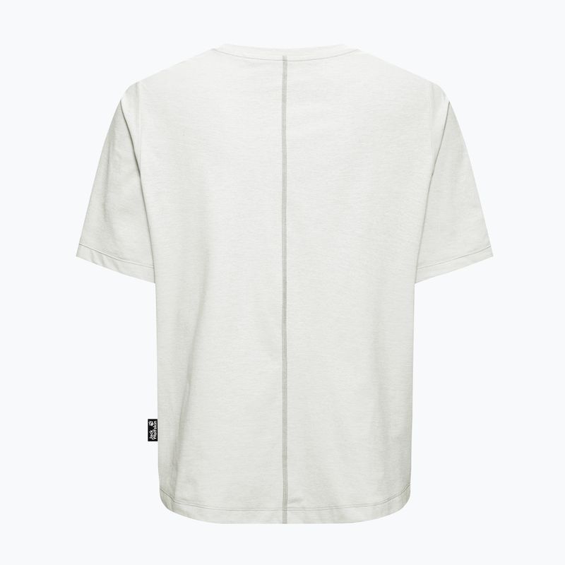 Футболка трекінгова жіноча Jack Wolfskin Travel T stark white 6