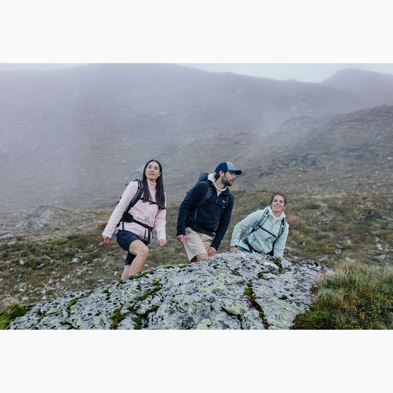 Кофта флісова чоловіча Jack Wolfskin Taunus 100 Half Zip black 8