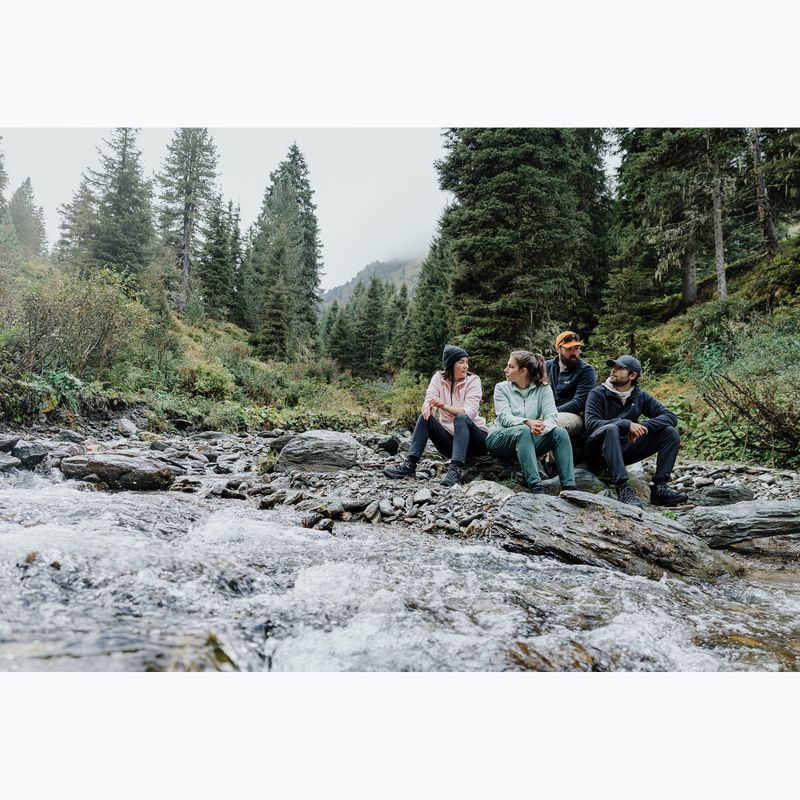 Кофта флісова чоловіча Jack Wolfskin Taunus 100 Half Zip black 10