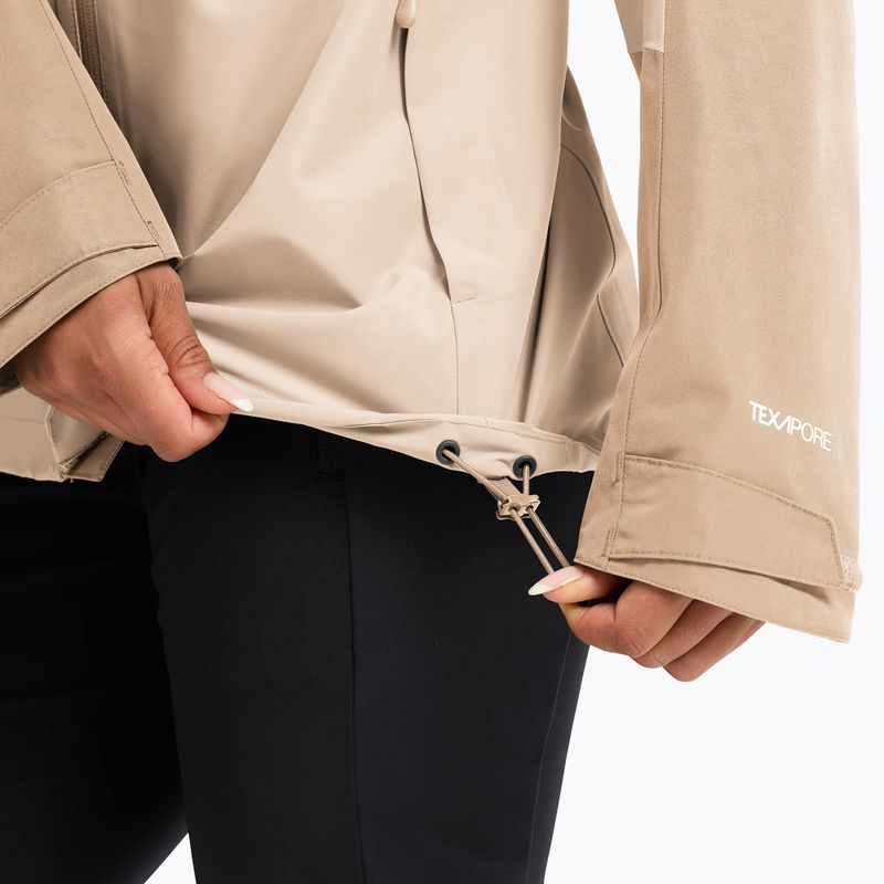 Куртка дощовик жіноча Jack Wolfskin Wildbound 2L oyster 6