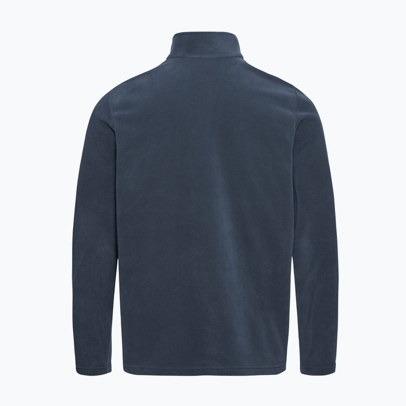 Кофта флісова чоловіча Jack Wolfskin Taunus 100 Half Zip midnight sky 6