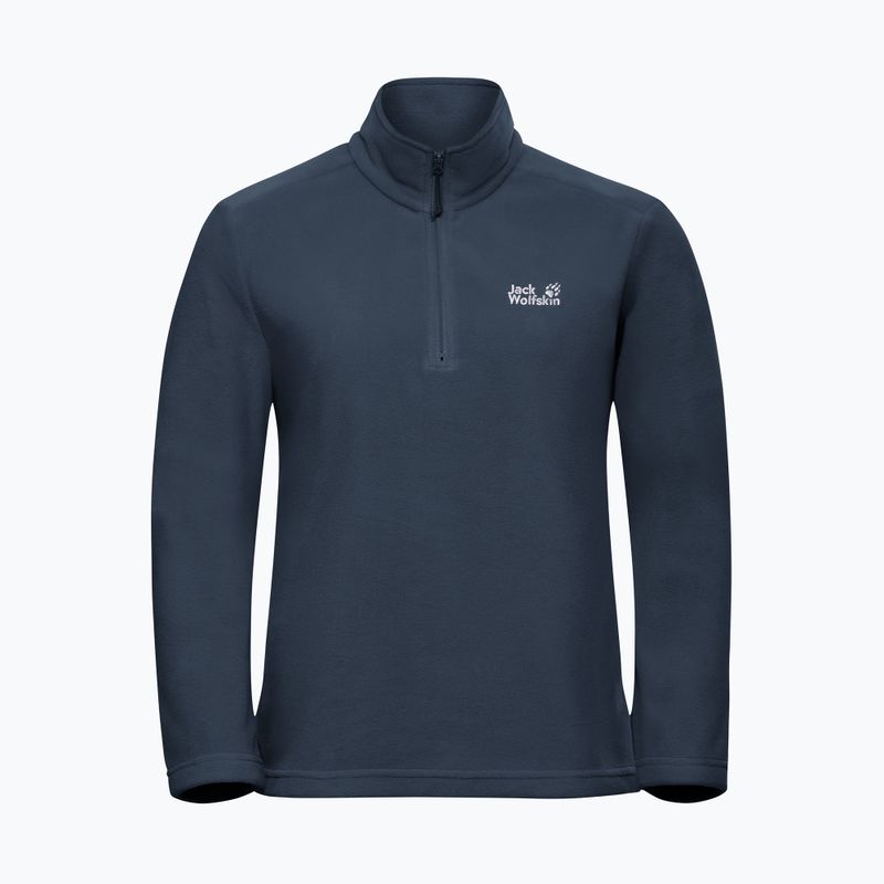 Кофта флісова жіноча Jack Wolfskin Taunus 100 Half Zip midnight sky 5