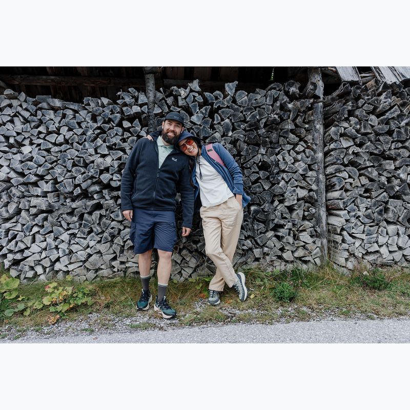 Кофта флісова чоловіча Jack Wolfskin Taunus 100 Full Zip midnight sky 10