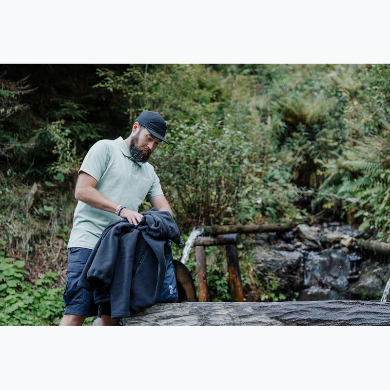 Кофта флісова чоловіча Jack Wolfskin Taunus 100 Full Zip midnight sky 14