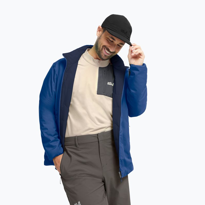 Куртка утеплена чоловіча Jack Wolfskin Trail Light Ins 2IN1 blue orchid 5