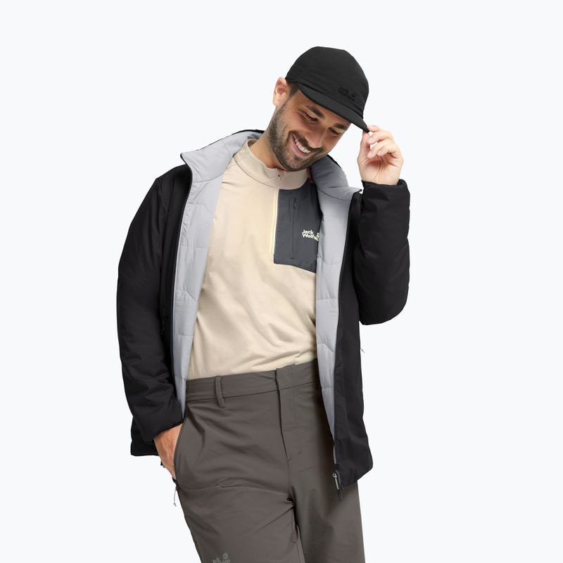 Куртка утеплена чоловіча Jack Wolfskin Trail Light Ins 2IN1 black 4