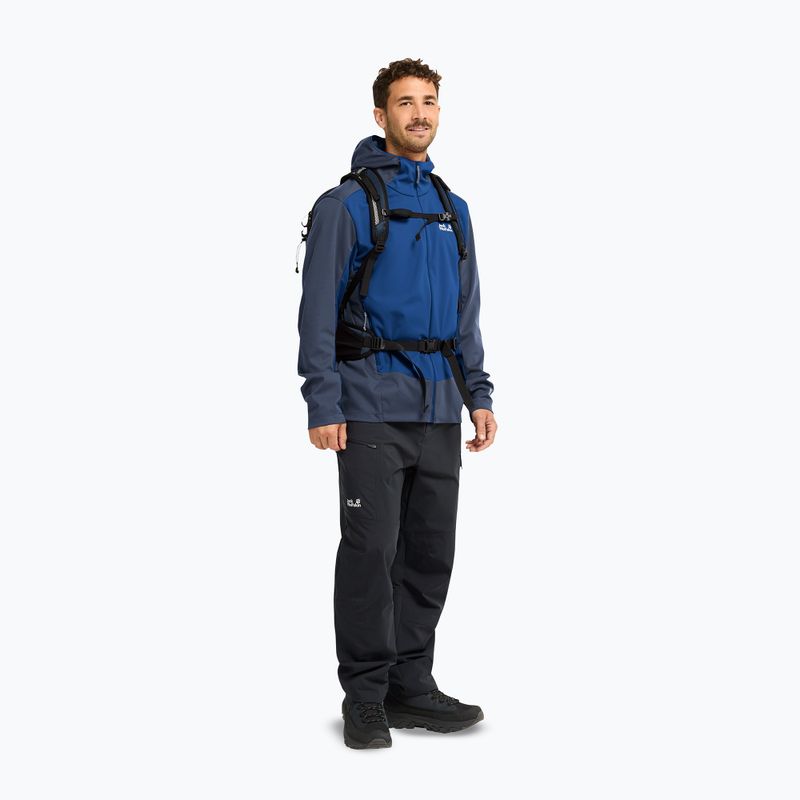 Куртка софтшелл чоловіча Jack Wolfskin Skyvail blue orchid 2
