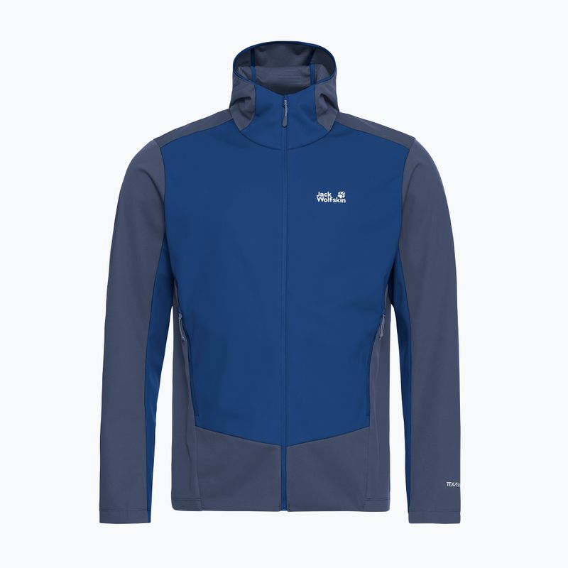 Куртка софтшелл чоловіча Jack Wolfskin Skyvail blue orchid 7