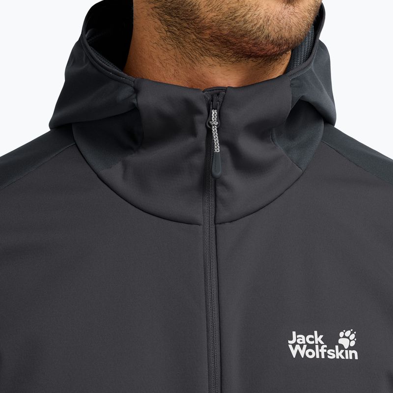 Куртка софтшелл чоловіча Jack Wolfskin Skyvail phantom 4