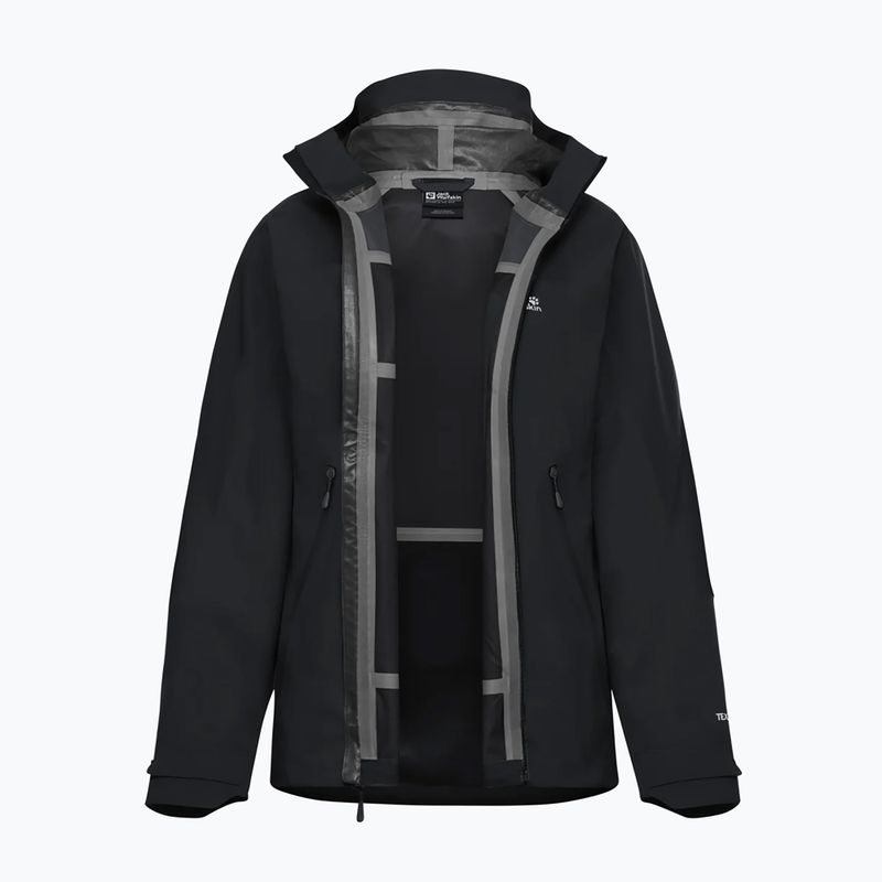 Куртка дощовик жіноча Jack Wolfskin Rockpaw 3L phantom 9