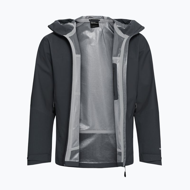 Куртка дощовик чоловіча Jack Wolfskin Rockpaw 3L phantom 9
