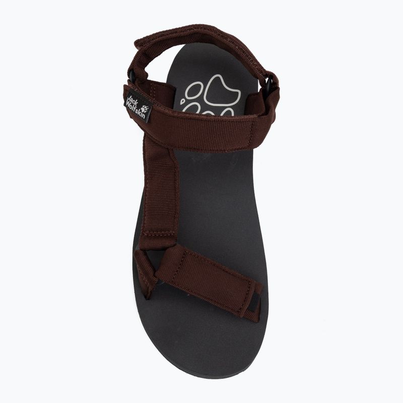 Сандалі чоловічі Jack Wolfskin Taiga dark mahogany 5