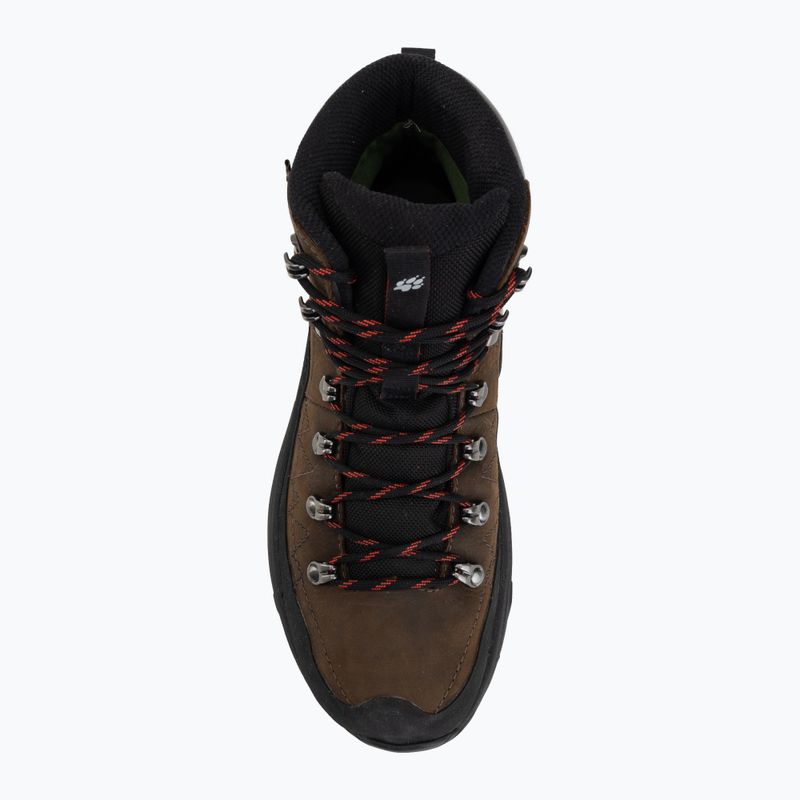 Черевики туристичні чоловічі Jack Wolfskin Apex Hike Pro Leather Texapore Mid fawn 5