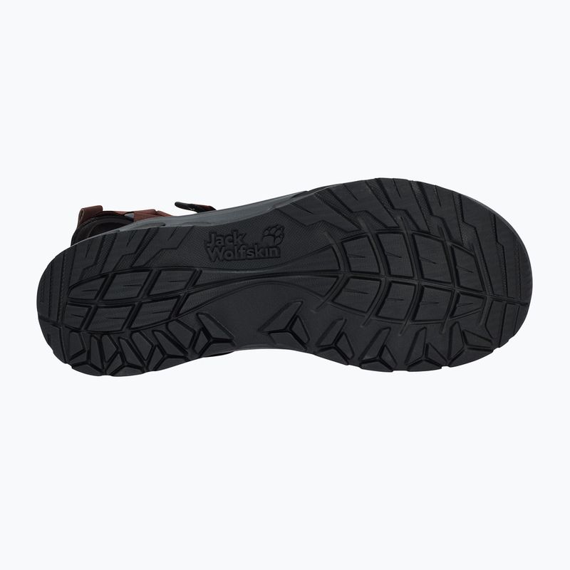 Сандалі чоловічі Jack Wolfskin Ridge dark mahogany 5