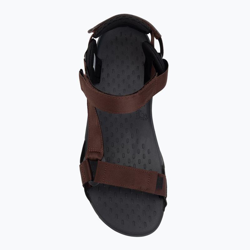 Сандалі чоловічі Jack Wolfskin Ridge dark mahogany 5