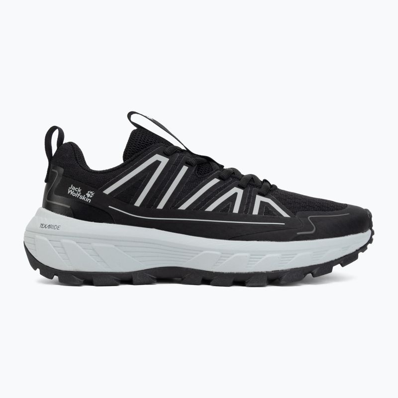 Кросівки туристичні жіночі Jack Wolfskin Wild Hike Low black/phantom 2