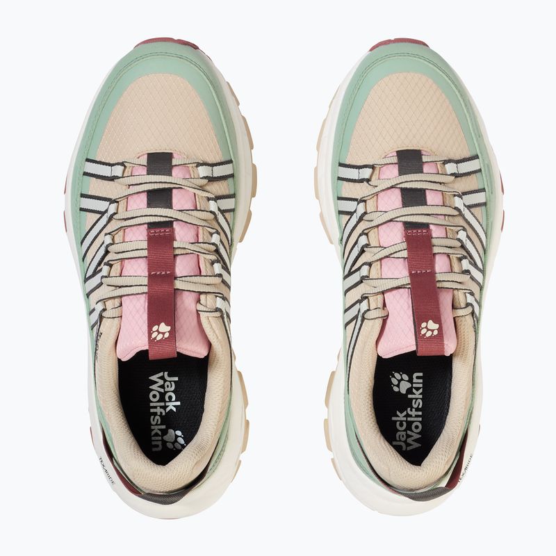 Кросівки туристичні жіночі Jack Wolfskin Wild Hike Texapore Low oyster 3