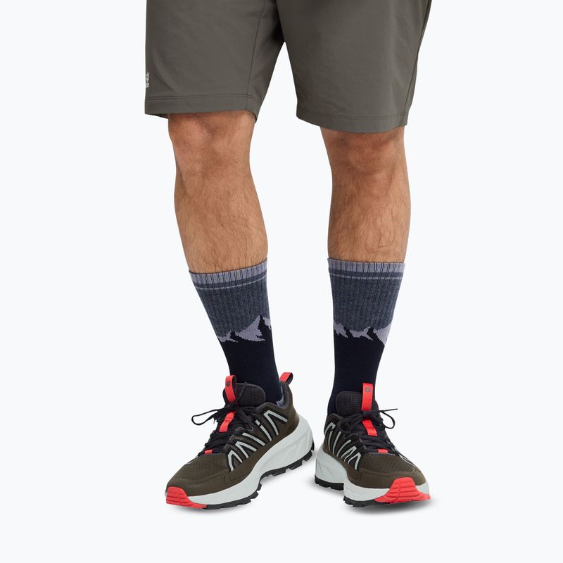 Кросівки туристичні чоловічі Jack Wolfskin Wild Hike Low obsidian moss 4