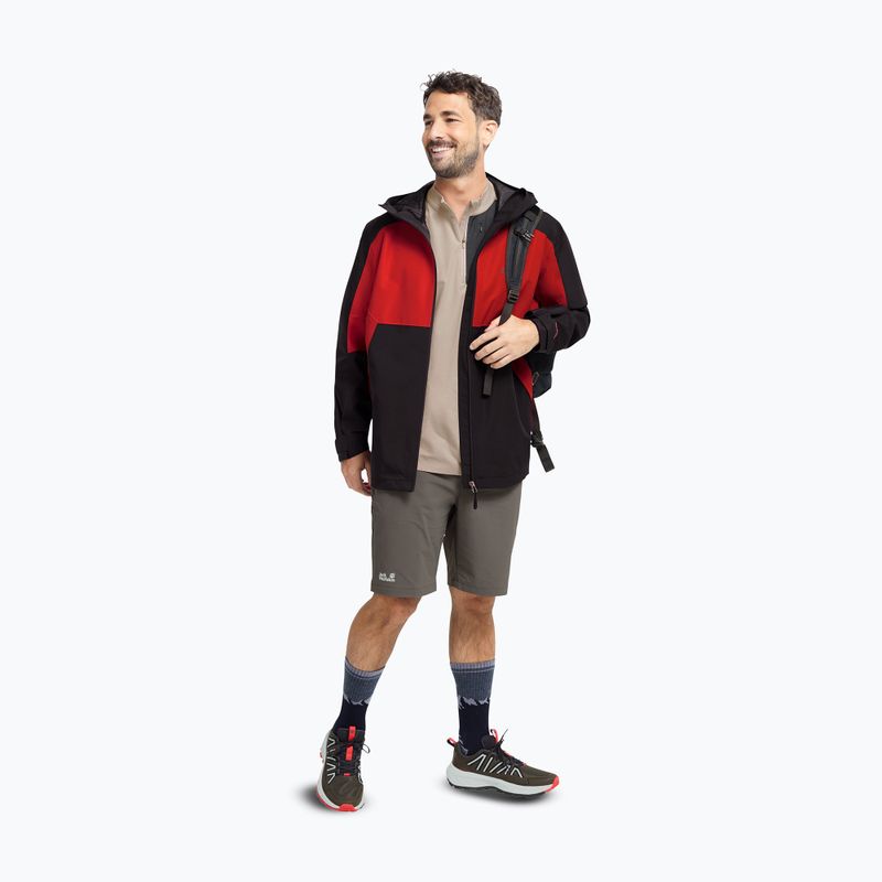 Кросівки туристичні чоловічі Jack Wolfskin Wild Hike Low obsidian moss 5